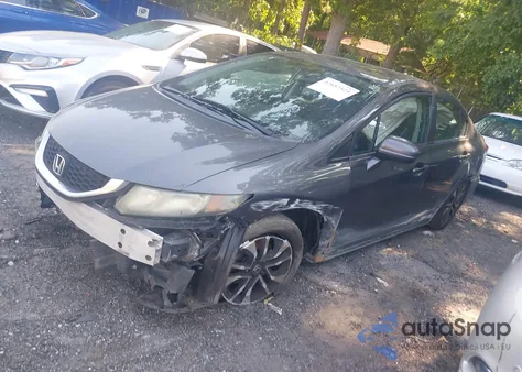 2015 Honda Civic Ex из США, поврежденный, VIN 19XFB2F87FE243995